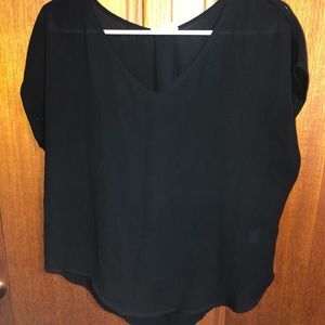 Lush, Size Small, Black Blouse